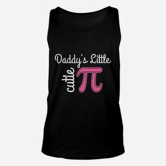 Daddy Little Cutie Pi Day Math, best christmas gifts for dad Unisex Tank Top - Seseable