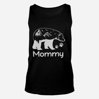 Daddy Mommy Baby Bear, dad birthday gifts Unisex Tank Top - Seseable