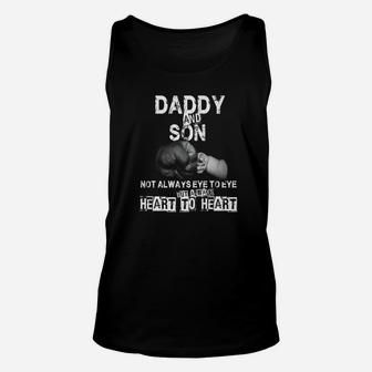 Daddy Son Not Always Eye To Eye Unisex Tank Top - Seseable