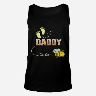 Daddy To Bee Soon To Be Dad Gift For New Daddy Unisex Tank Top - Seseable