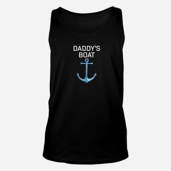 Daddys Boat Boating Sailing Gift Premium Unisex Tank Top - Seseable