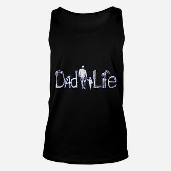 Dadlife Dad Daughter Son Gift For Fathers Unisex Tank Top - Seseable