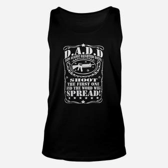 Dads Against Daughters, best christmas gifts for dad Unisex Tank Top - Seseable