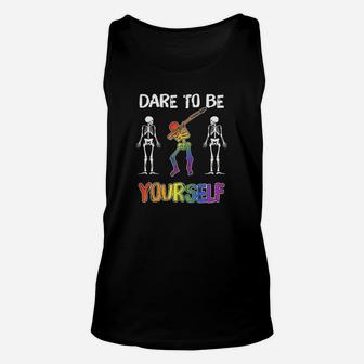 Dare To Be Yourself Shirts Unisex Tank Top - Seseable