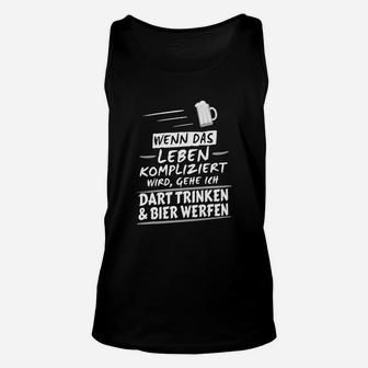 Dart Trinken Und Bier Werfen TankTop - Seseable