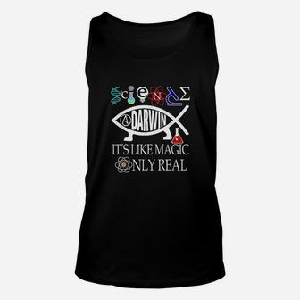Darwin Science It Is Like Magic Only Real Unisex Tank Top - Seseable