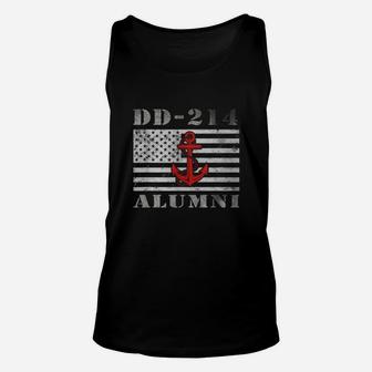 Dd-214 Alumni Us Navy Veteran Shirts For Mens Womens Unisex Tank Top - Seseable