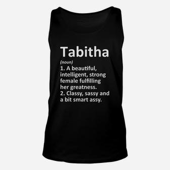 Definition Personalized Name Funny Christmas Gift Unisex Tank Top - Seseable