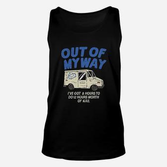 Delivery Driver Clothing Joke Gifts Delivery Truck Unisex Tank Top - Seseable