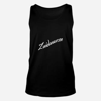 Dialekt Edition Zwidawurzn Weiß TankTop - Seseable