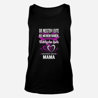 Die Meisten Nennen Mich Mama Unisex TankTop, Liebevolles Design - Seseable