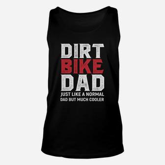 Dirt Bike Dad Motocross Hoodie Unisex Tank Top - Seseable