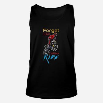 Dirt Bike Youth Forget Toys I Wanna Ride Motocross Unisex Tank Top - Seseable