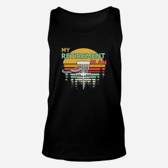 Disc Golf My Retirement Plan Vintage Shirtn Unisex Tank Top | Seseable FR