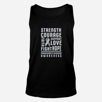 Disease Awareness Strength Courage And Support Unisex Tank Top