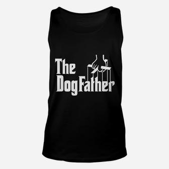 Dogfather Pet Lover Dog Owner, best christmas gifts for dad Unisex Tank Top - Seseable