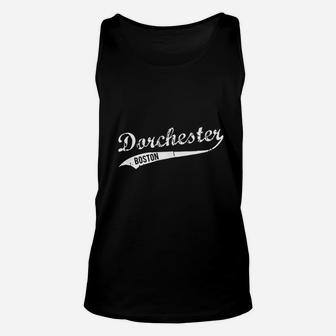 Dorchester Boston Massachusetts Vintage Look Design Unisex Tank Top | Seseable CA
