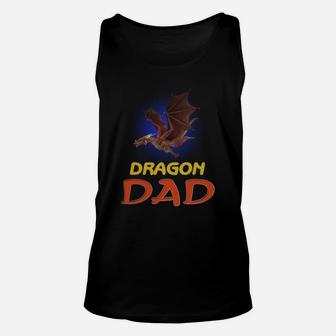 Dragon Lover Dad Unisex Tank Top - Seseable