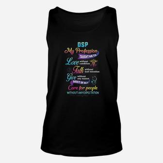 Dsp Care For People Without Expectation Nurse Week Gift Unisex Tank Top - Seseable