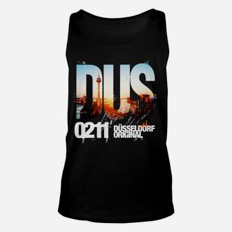 Düsseldorf Skyline Unisex TankTop, Original DUS Q2H Design - Seseable