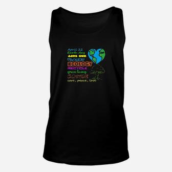 Earth Day 50th Anniversary 2020 Climate Change Unisex Tank Top - Seseable