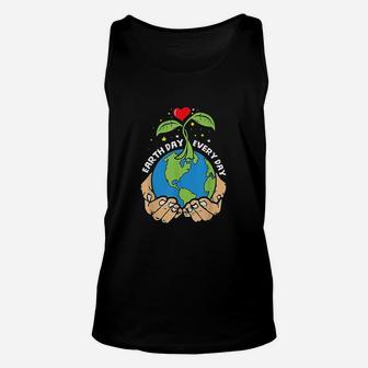 Earth Day Every Day Climate Strike Environmentalist Gift Unisex Tank Top - Seseable