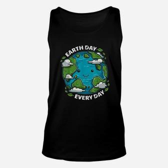 Earth Day Every Day Cute Environmental Gift Unisex Tank Top - Seseable