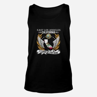 East Los Angeles Unisex Tank Top - Seseable