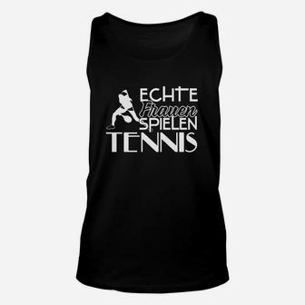 Echte Frauen Spielen Tennis TankTop - Seseable