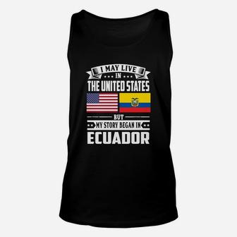 Ecuador Unisex Tank Top - Seseable