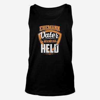 Ehemann Vater Beschützer Held Vatertag TankTop - Seseable