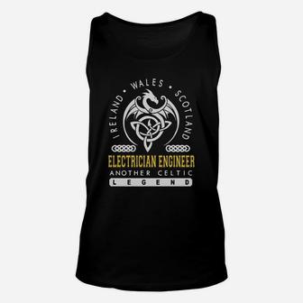 Electrician Engineer Another Celtic Legend Unisex Tank Top - Seseable