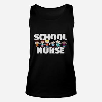 Elementary School Nurse Fun Back To School Nursing Unisex Tank Top - Seseable