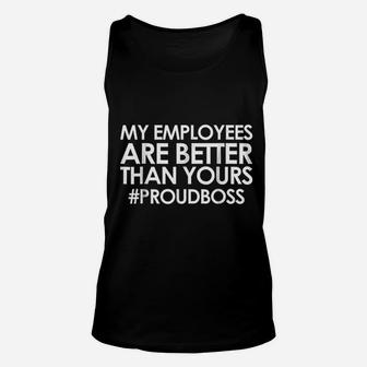Employee Appreciation Gifts Funny Boss Gift Unisex Tank Top - Seseable