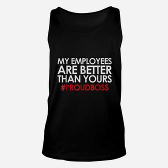 Employee Appreciation Gifts Funny Boss Gift Unisex Tank Top - Seseable