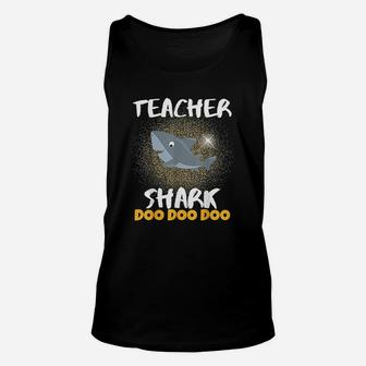 Epic Fashion Deal Teacher Shark Gift Last Minute Unisex Tank Top - Seseable