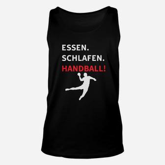 Essen Schlafen Handball TankTop - Seseable