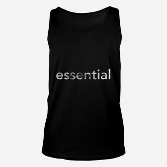 Essential I Am Essential Worker Job Funny Unisex Tank Top - Seseable