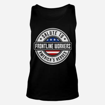 Essential Workers | Thank You Frontline Workers Unisex Tank Top - Seseable