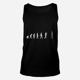 Evolution Darts Player Fathers Day Gift Unisex Tank Top - Seseable