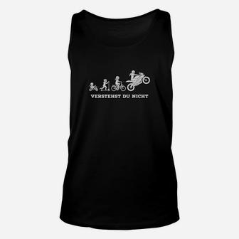 Evolution des Radfahrens Lustiges Unisex TankTop für Radfahrer - Seseable