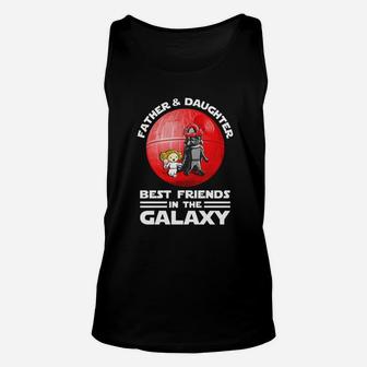 Father And Daughter Best Friend In The Galaxy Unisex Tank Top - Seseable