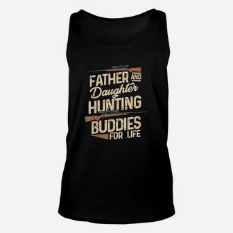 Father And Daughter Hunting Partners For Life Gift Unisex Tank Top - Seseable
