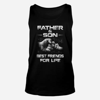 Father And Son Best Frends For Life Dad Day Shirt Unisex Tank Top - Seseable