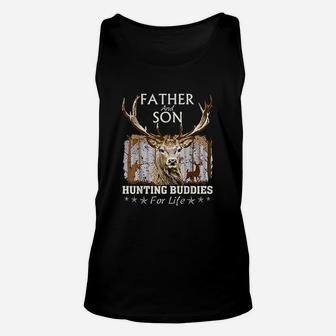 Father And Son Hunting Buddies For Life Gift For Dad Unisex Tank Top - Seseable
