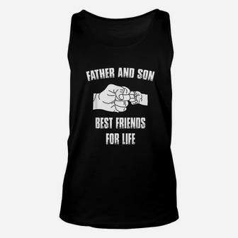Father Son Best Friends For Life Unisex Tank Top - Seseable