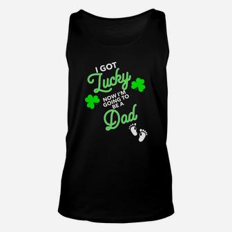 Father To Be St Patricks Day For Expectant Dad Unisex Tank Top - Seseable