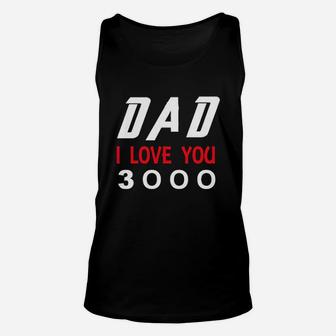 Fathers Day Baby Onesie, 1st I Love You 3000 Unisex Tank Top - Seseable