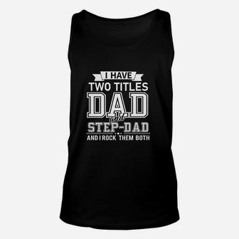 Fathers Day Dad Father Husband Assorted Designs Collection Fathers Day Unisex Tank Top - Seseable