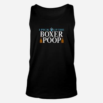 Fathers Day Dog Dad Funny Best Boxer Papa Gift Premium Unisex Tank Top - Seseable